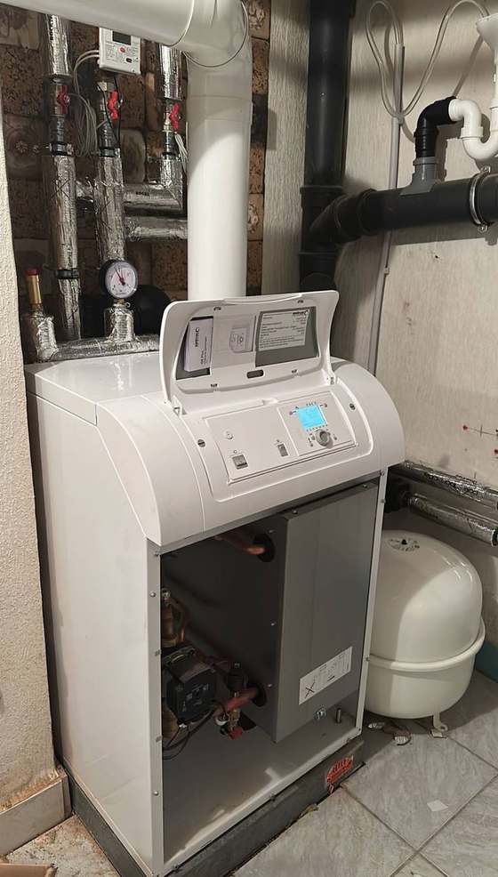 Technische Installation im Innenbereich